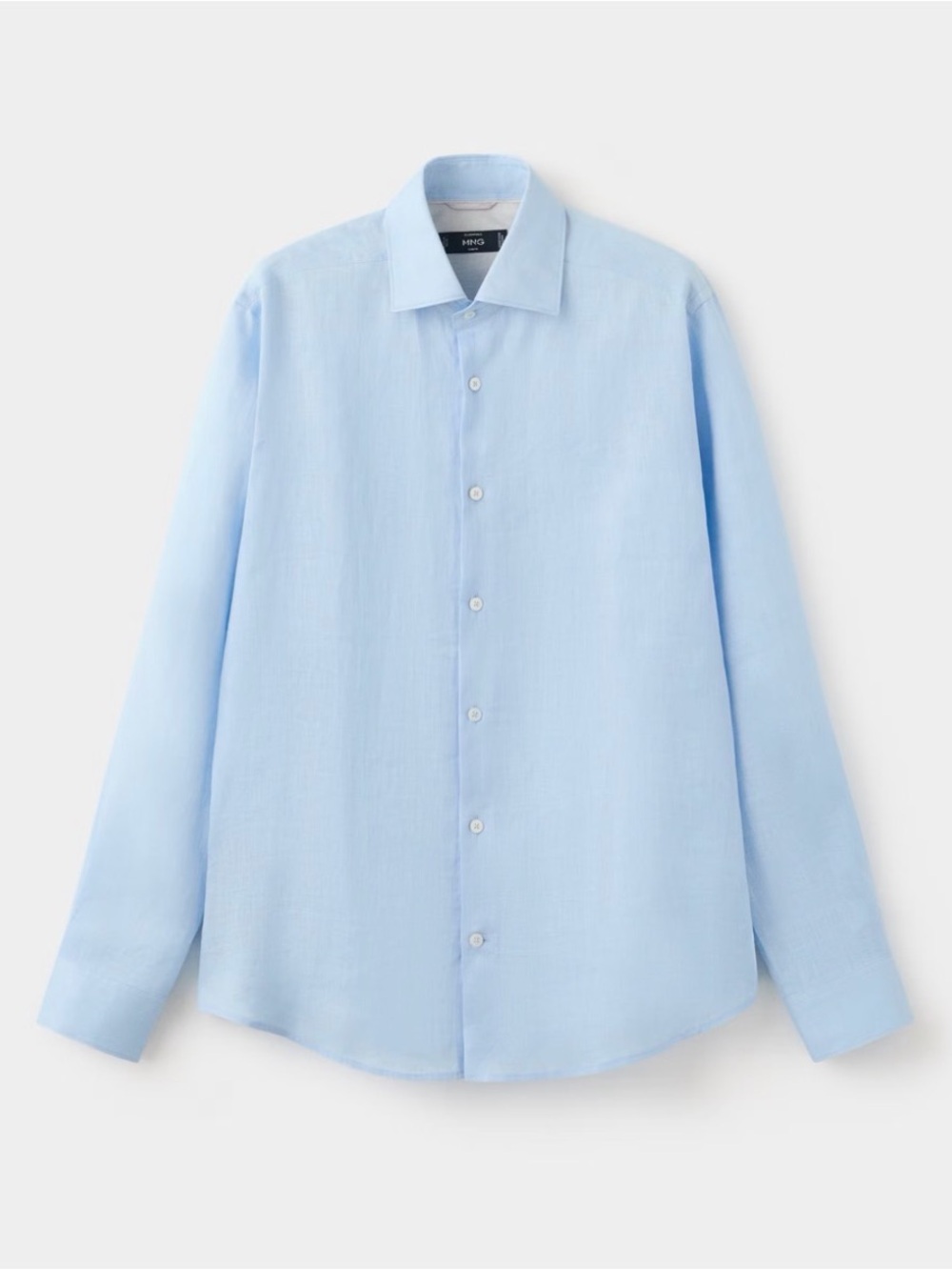 Uniqlo Light Blue Button-Down Dress Shirt